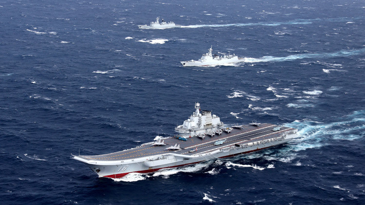 Taiwán envía sus buques y cazas de combate para interceptar al portaaviones chino Liaoning