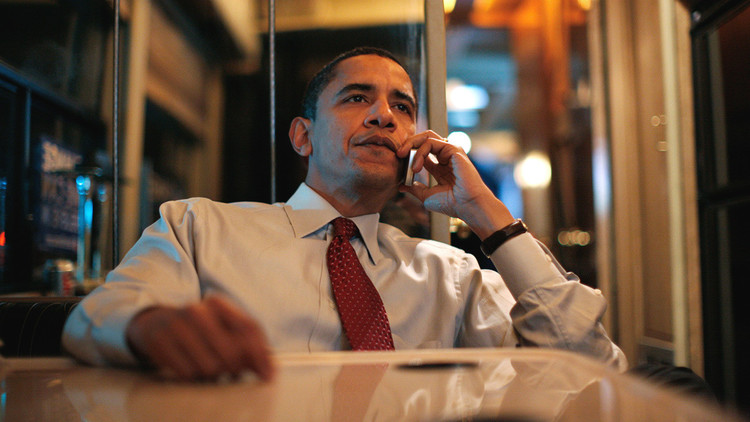 ¿A quién realiza Obama su última llamada como presidente?