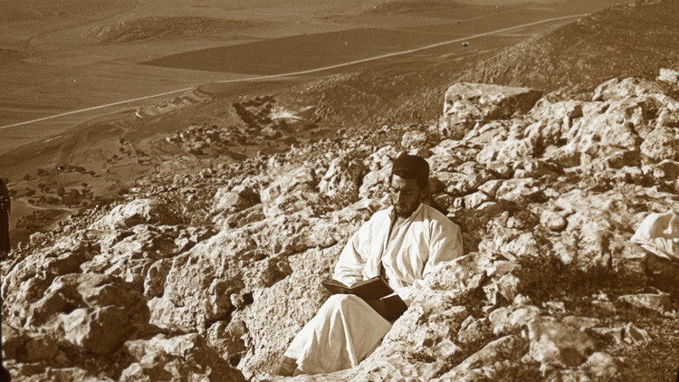 Colección de paisajes bíblicos de principios del siglo XX