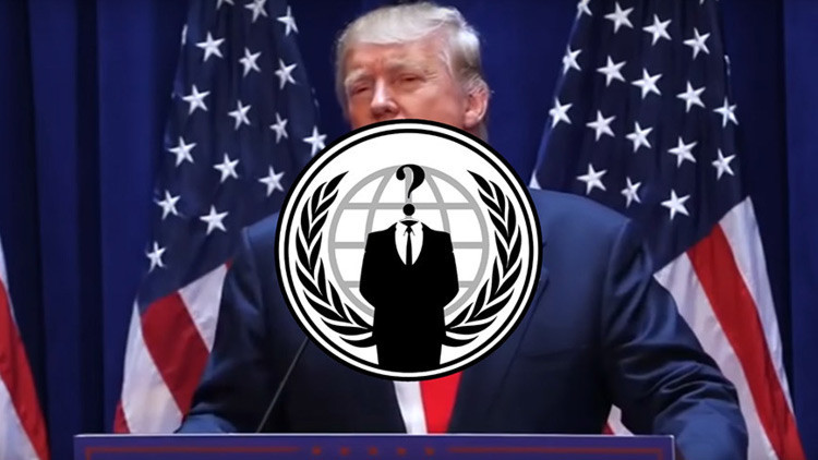 Anonymous hace un llamado global "contra la tiranía" de Trump y revela teléfonos de la Casa Blanca