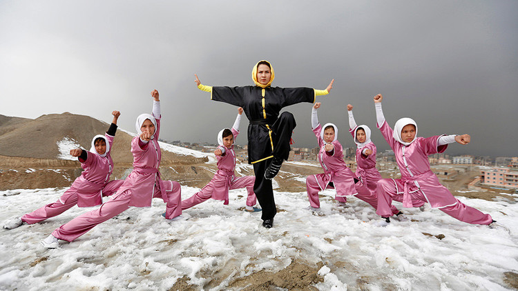 Espíritu rebelde: mujeres afganas practican un arte marcial de Shaolin a pesar de las prohibiciones