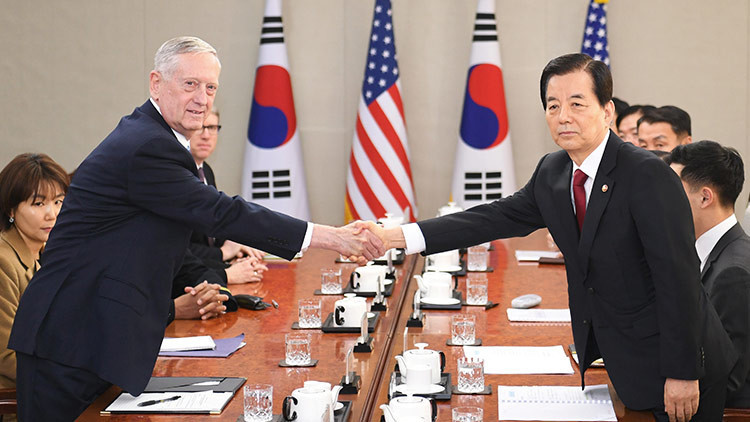 Washington y Seúl inventan un modo de cooperación ante las tensiones en la península Coreana