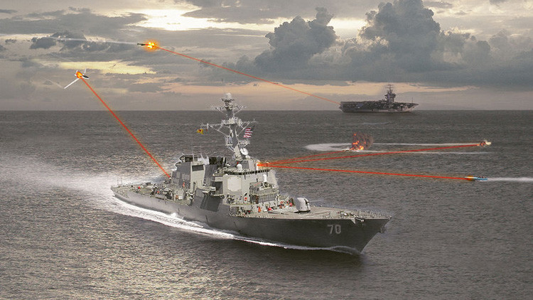 Destruir desde drones a misiles de crucero: EE.UU. probará un láser de combate de 150 kW de potencia