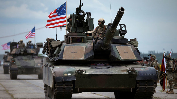  EE.UU. despliega tanques junto a la frontera rusa