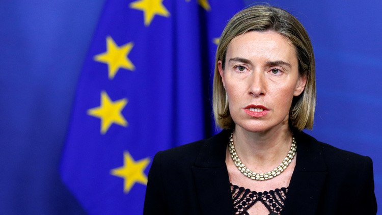 Federica Mogherini exige a EE.UU. que "no interfiera" en la política europea