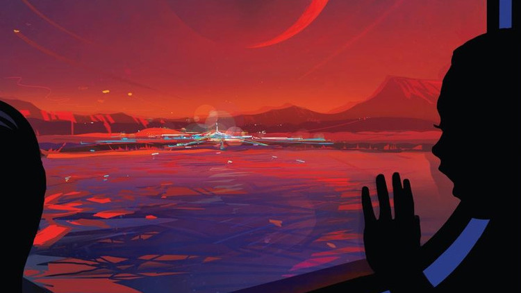 FOTOS: El pintoresco afiche de la NASA que invita a un exoplaneta recién descubierto