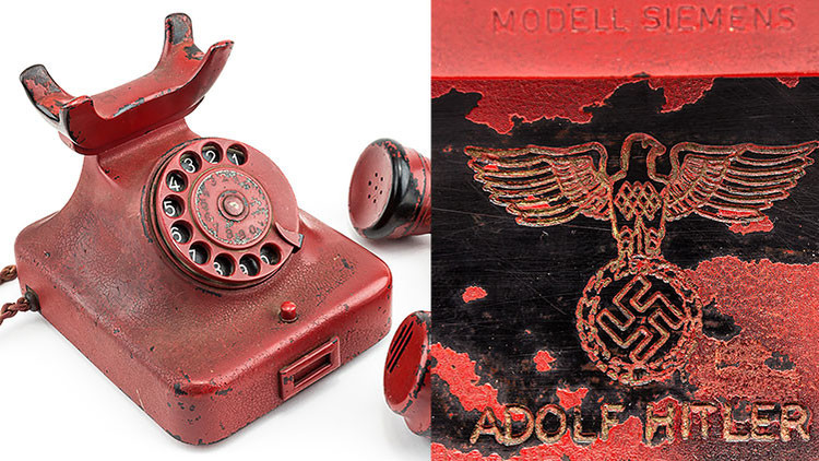 Experto alemán: El teléfono que se vendió como usado por Hitler es falso