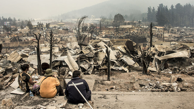 "Como una bomba atómica": Los devastadores efectos de los incendios en Chile 