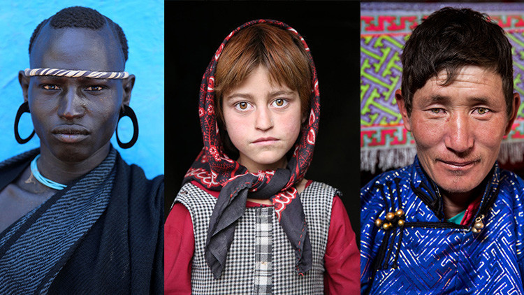 'El mundo en rostros': impresionantes retratos de gentes de todo el planeta