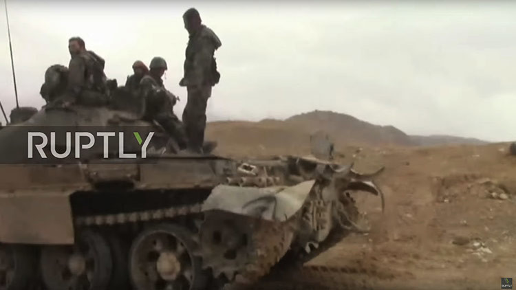 Primeros videos desde la 'perla del desierto sirio' liberada del Estado Islámico