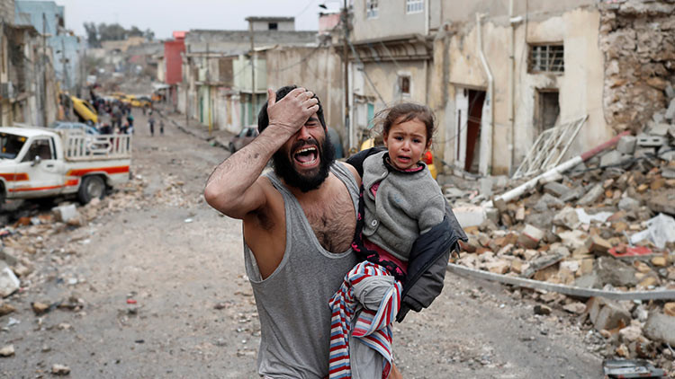 Del yugo del EI a la libertad: Desgarradoras imágenes del drama de Mosul