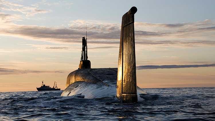 Submarinos nucleares de la Flota del Norte de Rusia se baten en un 'duelo' subacuático