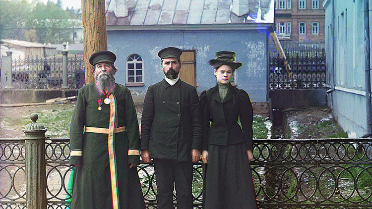 El Imperio ruso antes de la Revolución de 1917, a todo color