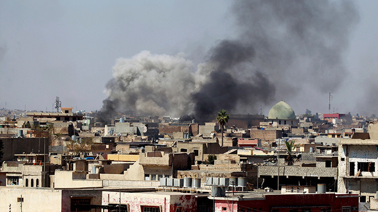 EE.UU. confirma un bombardeo de la coalición en Mosul que dejó víctimas entre los civiles