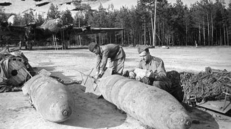 Rusia encuentra una bomba de 250 kg de la II GM cerca de unas viviendas (FOTO)