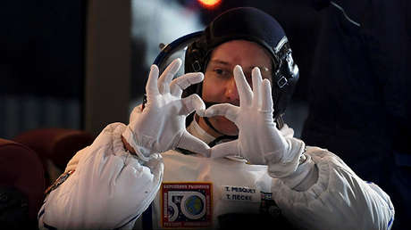 No solo Saturno presume de anillos: Un astronauta francés se lleva dos alianzas a la EEI