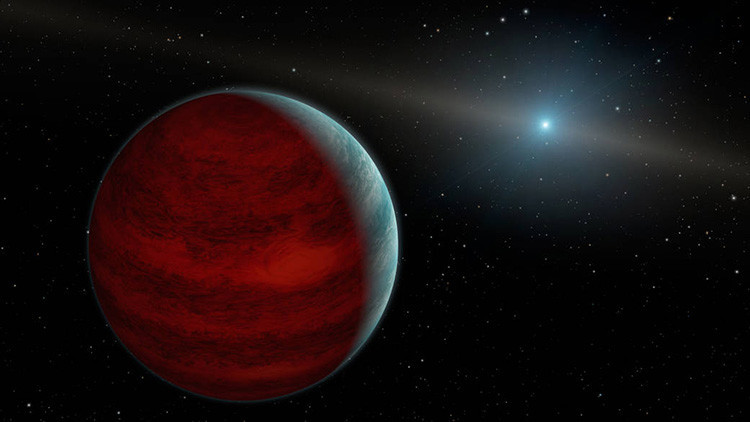 Científicos detectan el primer planeta con atmósfera fuera del Sistema Solar 