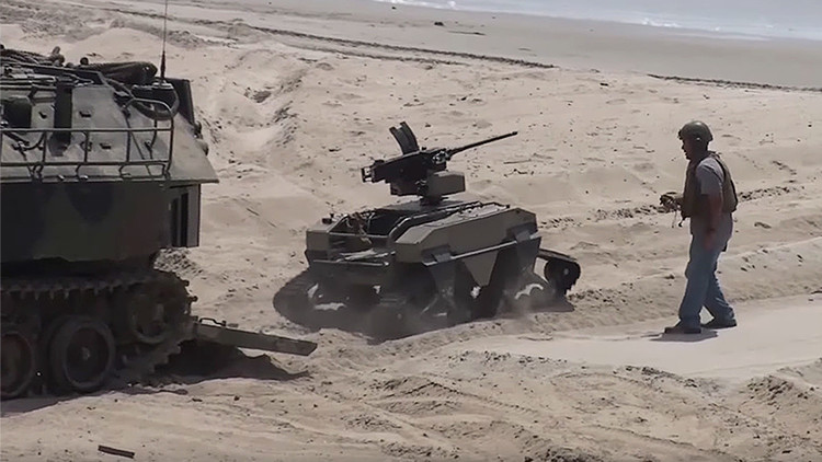 ¿El futuro Día D? EE.UU. prueba hipertecnología de combate en playa (VIDEOS)