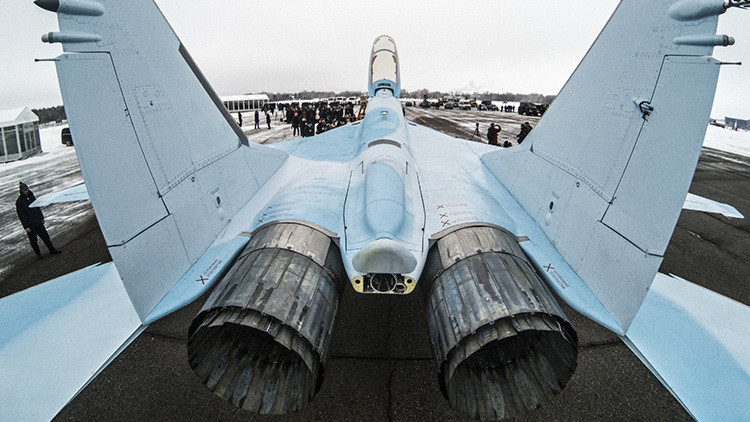 Así transcurren las pruebas de vuelo del avanzado caza ruso MiG-35
