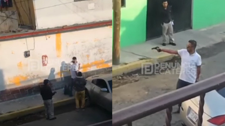 'México no es país para samaritanos': Sacan coche de la cuneta y les agradecen a balazos (Video)