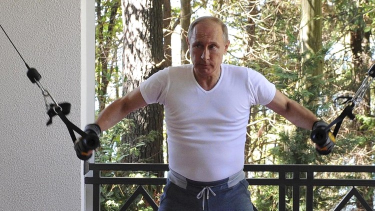 Vladímir Putin: "No soy una mujer, así que no tengo días malos"