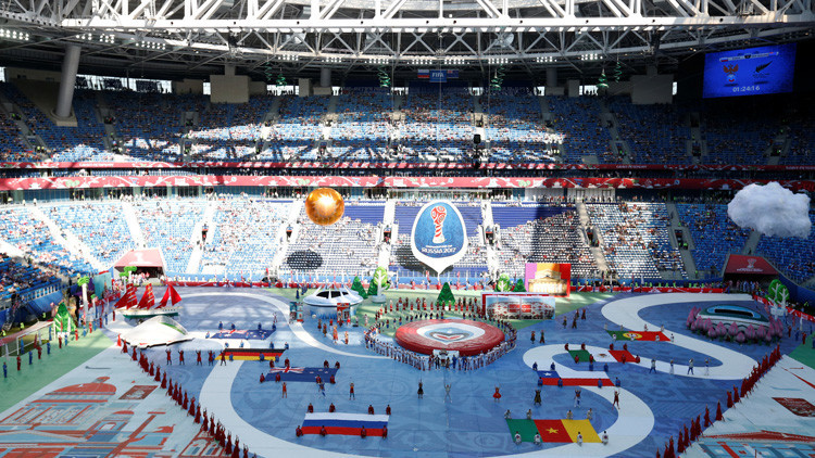 La Copa Confederaciones arranca con una espectacular ceremonia de apertura 