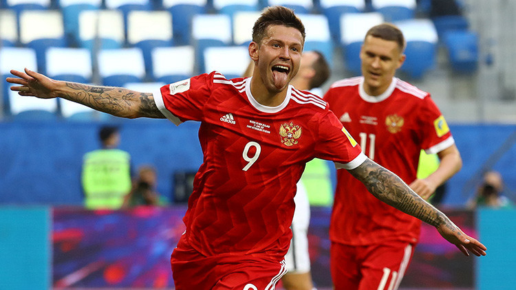 Rusia venció 2-0 a Nueva Zelanda en el partido inaugural de la Copa Confederaciones 2017