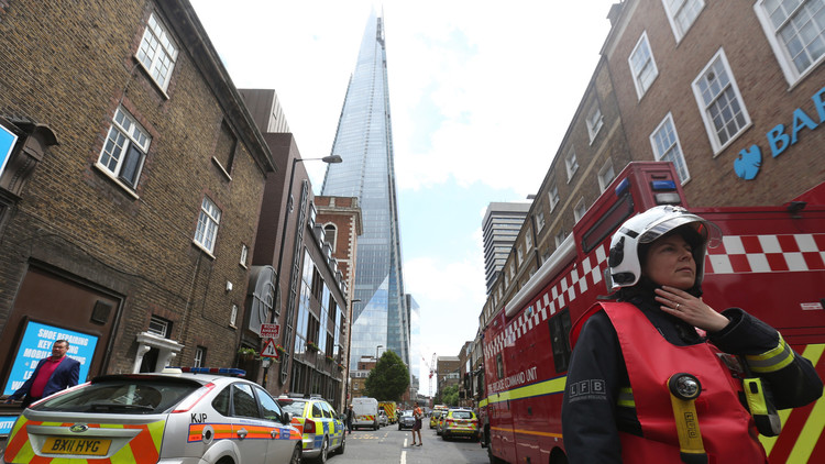 VIDEO, FOTOS: Gran incendio en el centro de Londres