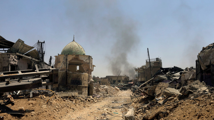 FUERTES IMÁGENES: Un dron sobrevuela Mosul y revela el terrible nivel de destrucción