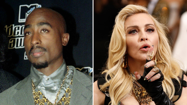 Tupac Shakur admitió en una carta por qué terminó su relación con Madonna (Fotos)