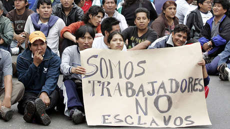 Argentina tiene trabajo esclavo en pleno siglo XXI