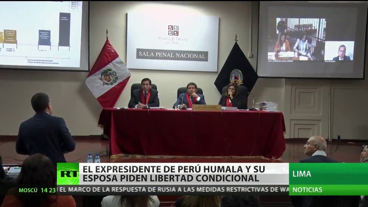 El expresidente de Perú, Ollanta Humala, y su esposa piden la libertad condicional 