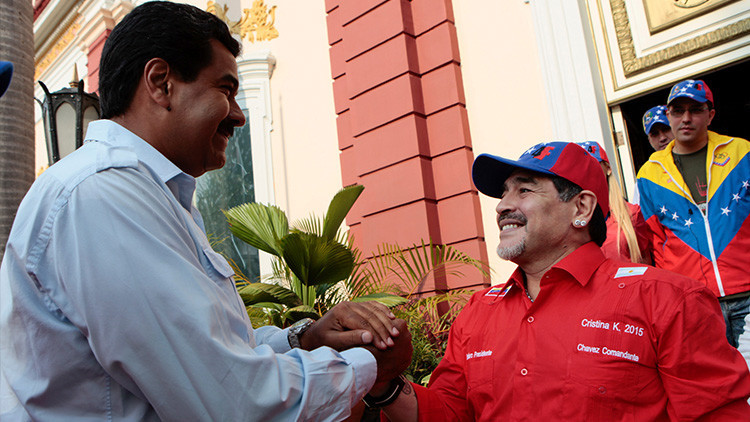 Diego Maradona: "Cuando Maduro ordene, estoy vestido de soldado"