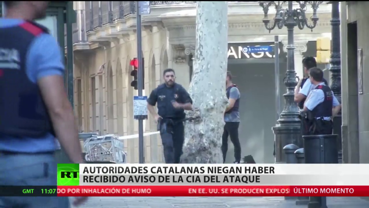 Autoridades catalanes niegan haber recibido un aviso de la CIA sobre un atentado