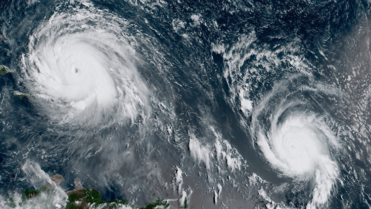 José alcanza el poder de Irma: ya es un huracán de categoría 4