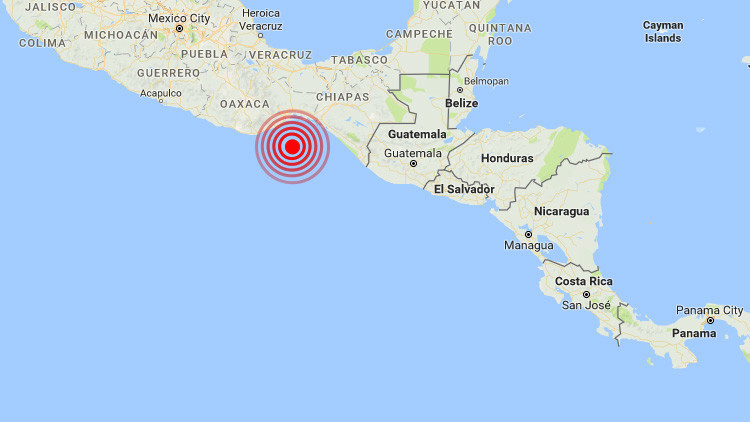 Un sismo de magnitud 4,8 se registra en el golfo de Tehuantepec