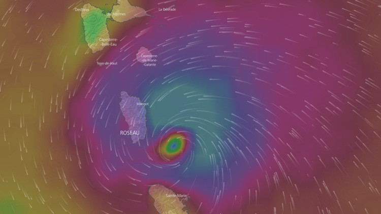 MINUTO A MINUTO: El "extremadamente peligroso" huracán María avanza por el Caribe