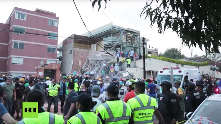 Las obras ilegales en un colegio de México podrían ser la causa de su derrumbe durante el terremoto