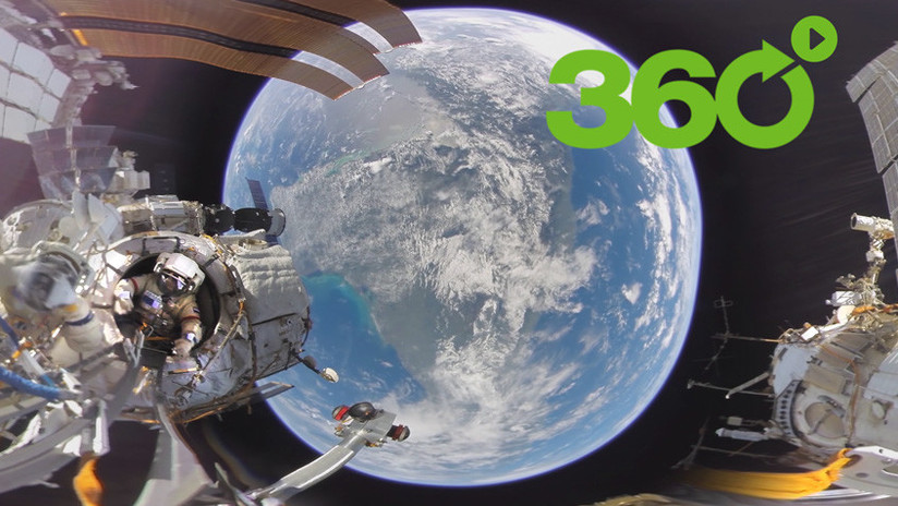 Hasta el infinito y más allá: RT le muestra el primer video en 360º grabado en espacio abierto