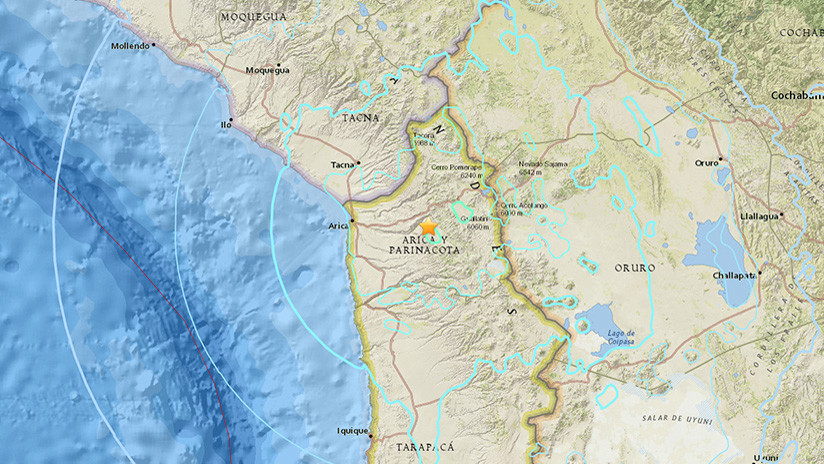 Un sismo de magnitud 6,3 sacude Chile