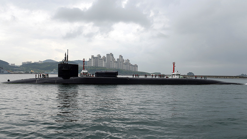 Un submarino nuclear de EE.UU. armado con 154 misiles Tomahawk se dirige a la península coreana