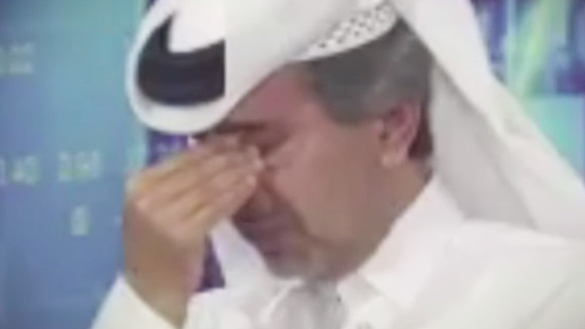 VIDEO: Uno de los mayores inversores de Catar rompe a llorar mientras habla de la economía del país 