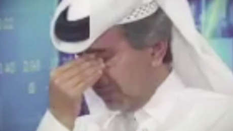 VIDEO: Uno de los mayores inversores de Catar rompe a llorar mientras habla de la economía del país