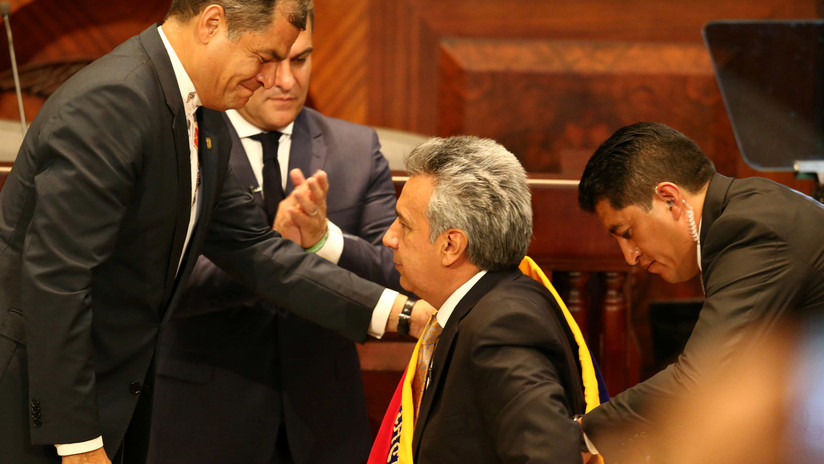 ¿Expulsarán al presidente de Ecuador de su propio partido?