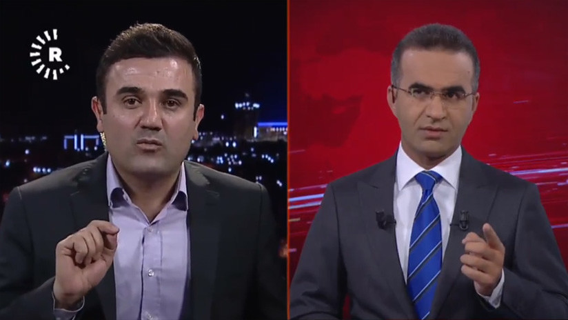 El terremoto de Irak sacude una entrevista de televisión en directo (VIDEO)