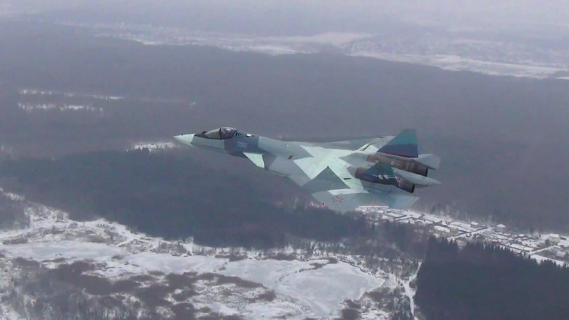 VIDEO: El caza ruso de quinta generación Su-57 estrena con éxito su nuevo motor