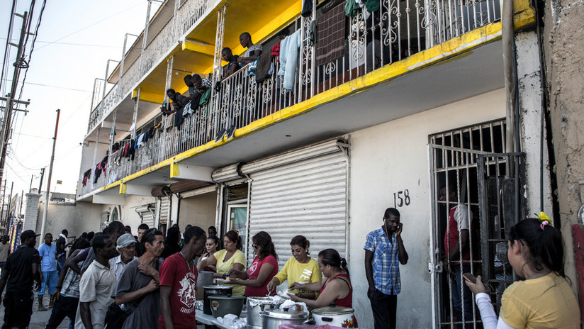 Tijuana: un rincón de Haití en México