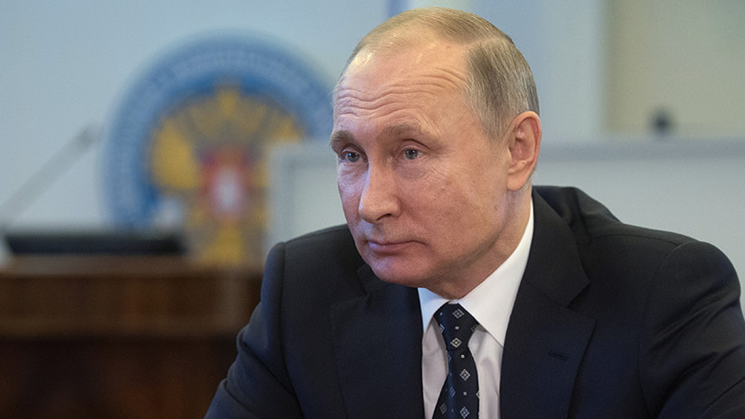 Vladímir Putin se registra como candidato presidencial a las elecciones de 2018