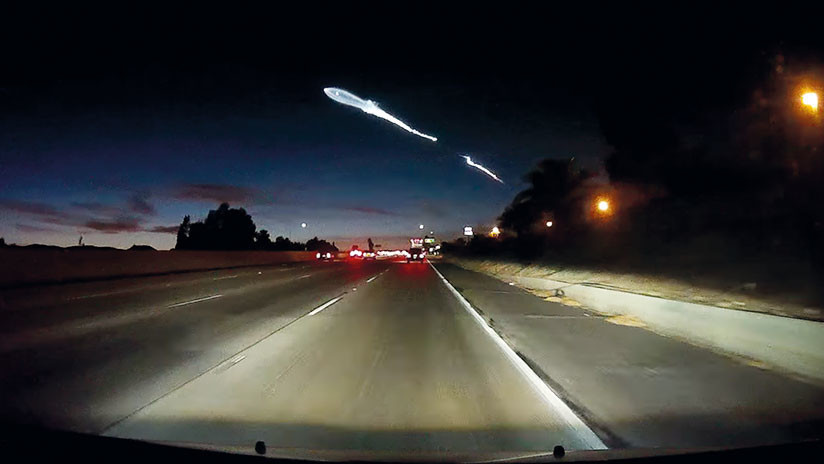 VIDEO: El cohete SpaceX de Elon Musk provoca un accidente múltiple en California