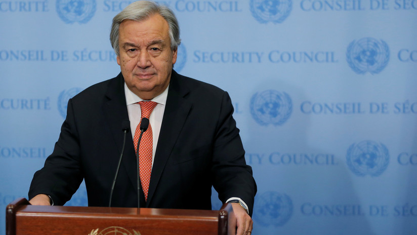 El secretario general de la ONU lanza una "alerta roja" para el mundo